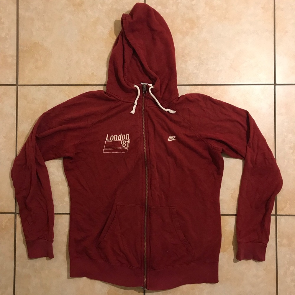 Vintage Nike Track & Field London 1981 Hoodie XL